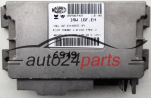 CALCULATEUR MOTEUR FIAT PANDA 1.0 IAW 16F. EH, IAW16FEH, 46545146, 61602.109.01 E, 6160210901