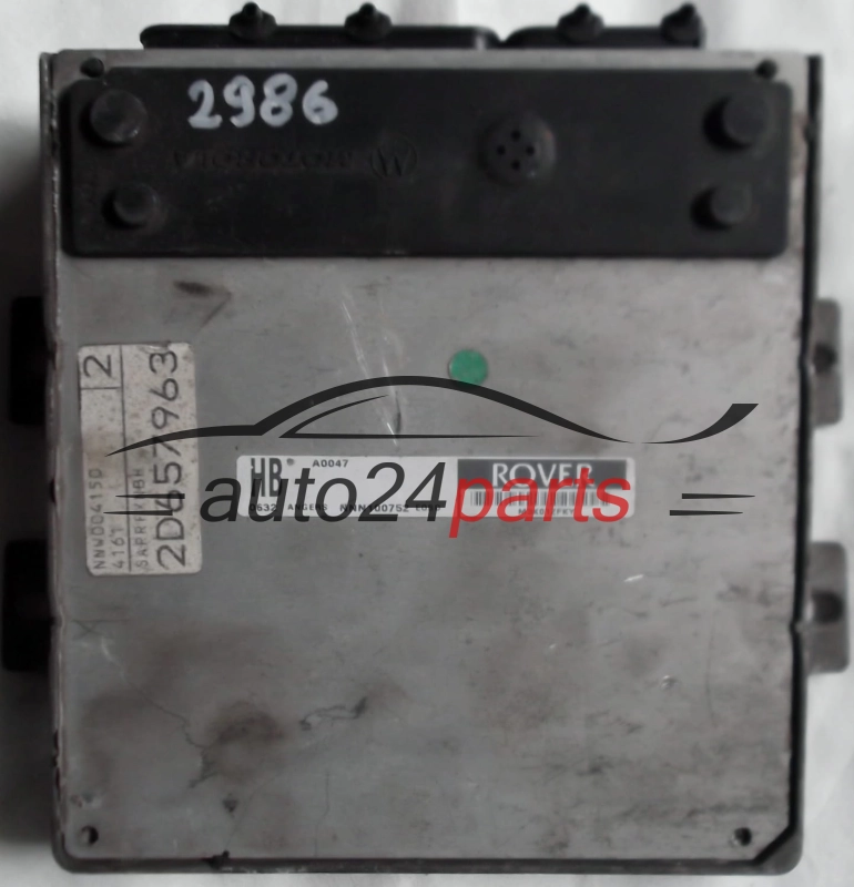 KOMPUTER STEROWNIK SILNIKA ROVER 25 45 MG ZR 1.4 NNN100752 A0047 HB 0632
