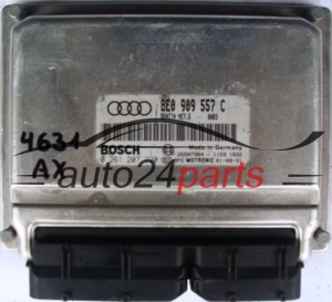  CALCULATEUR MOTEUR  AUDI A4 2.0 TDI 8E0909557C, 8E0 909 557 C BOSCH 0261207220, 0 261 207 220 BENZIN ME7.5 0003 26SA7964