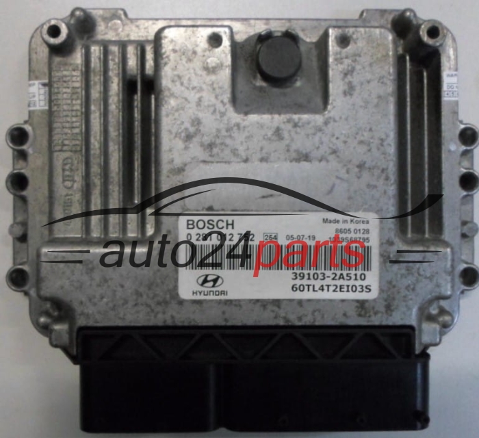 MOTORSTEUERGERÄT ECU STEUERGERAT HYUNDAI KIA GETZ BOSCH 0 281 012 752,  39103-2A510