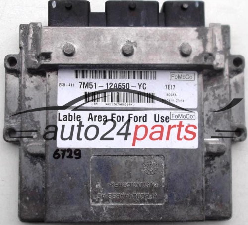 Calculateur Moteur FORD FOCUS FoMoCo 7M51-12A650-YC