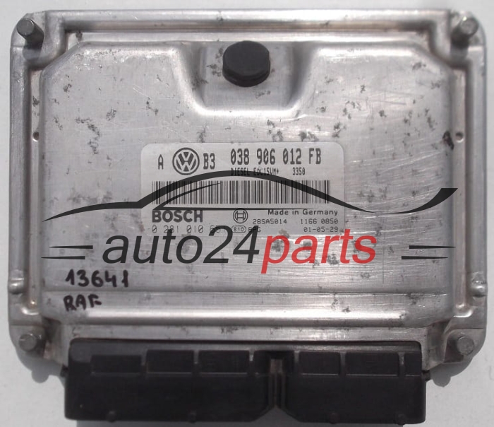 Sterownik silnika VOLKSWAGEN GOLF BOSCH 0281010651 038906012FB -