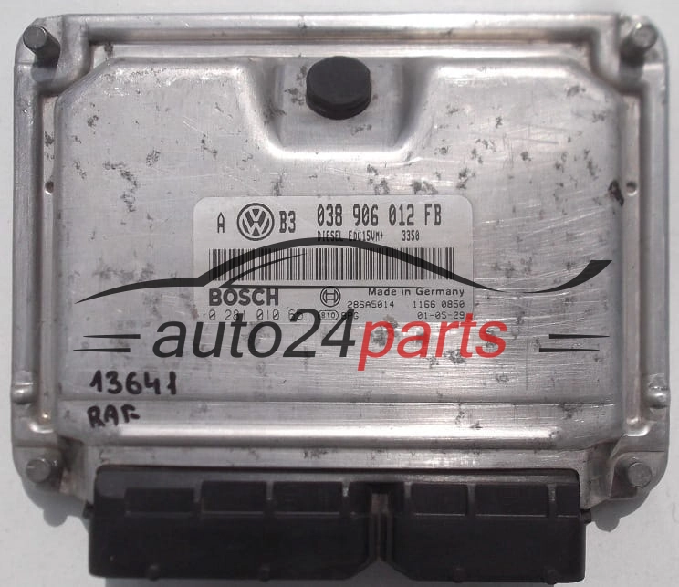 Sterownik silnika VOLKSWAGEN GOLF BOSCH 0281010651 038906012FB -
