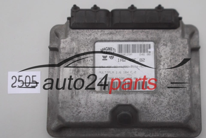 KOMPUTER STEROWNIK SILNIKA FIAT MULTIPLA 1.6 16V F.2 46761567, 61600.360.360.06 F, 6160036006, IAW 49F.B2, IAW 49F.B2/HW002/4974-MEM