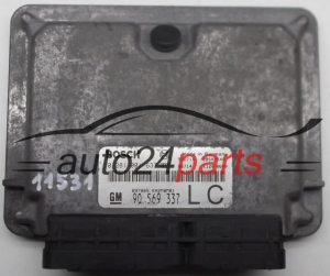  CALCULATEUR MOTEUR  OPEL SINTRA 2.2 DTI BOSCH 0 281 001 637, 0281001637, 90 569 337, 90569337 