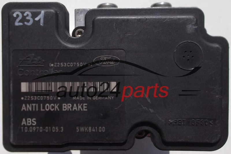 Pompa abs i sterownik MAZDA FORD 3M512M110AD 10020700054 10097001053 5WK84100