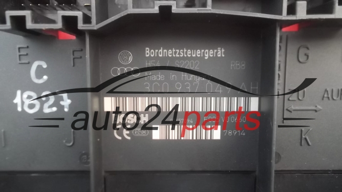 CENTRALKA MODUL STEROWNIK BORDNETZ VW VOLKSWAGEN AUDI DELPHI 28093191, 3C0 937 049 AH, 3C0937049AH