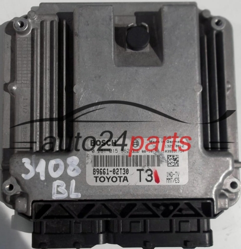KOMPUTER STEROWNIK SILNIKA TOYOTA AURIS 1.4 D4D BOSCH 0281015362, 0 281 015 362, 89661-02T30 T3, 8966102T30 T3, 1039S31754 - 
