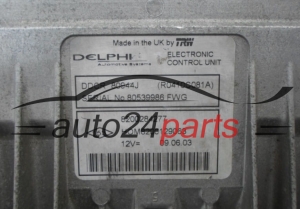 KOMPUTER STEROWNIK SILNIKA RENAULT CLIO 1.5 DCI Delphi R0410C081A, 8200284277, HOM 8200129063