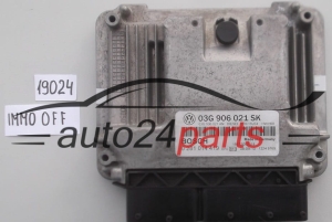 KOMPUTER STEROWNIK SILNIKA SEAT ALTEA 1.9 TDI BOSCH 0 281 014 419, 0281014419, 03G 906 021 SK, 03G906021SK, 03G906021AN, EDC16U34