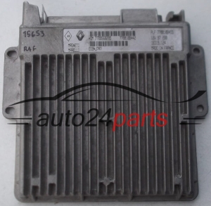 KOMPUTER STEROWNIK SILNIKA RENAULT CLIO 1.2, MAGNETI MARELLI 16319.124, 16319124, HOM 7700868295, 7700108442, 7700108455