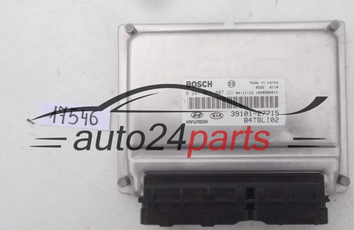  KOMPUTER STEROWNIK SILNIKA HYUNDAI KIA GETZ BOSCH 0 281 011 807, 0281011807, 39101-27715, 3910127715