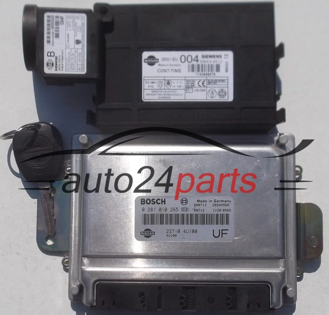 CALCULATEUR MOTEUR NISSAN ALMERA 2.0 TDDI BOSCH 0 281 010 265, 23710 4U100 UF