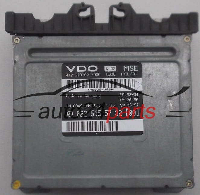 MOTORSTEUERGERÄT ECU STEUERGERÄT  MERCEDES ML W163 VDO 412 229/021/006, 022 545 57 32 [00]