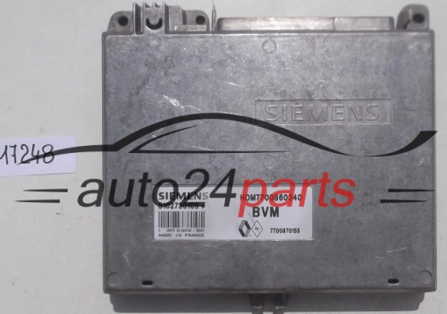 KOMPUTER STEROWNIK SILNIKA RENAULT 19 SIEMENS S102730105 P, S102730105P, 7700860340, 7700870155