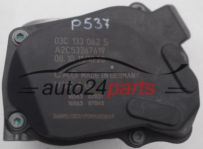 DROSSELKLAPPE AUDI VOLKSWAGEN 1.4 TSI 03C 133 062 S, 03C133062S, A2C53367619