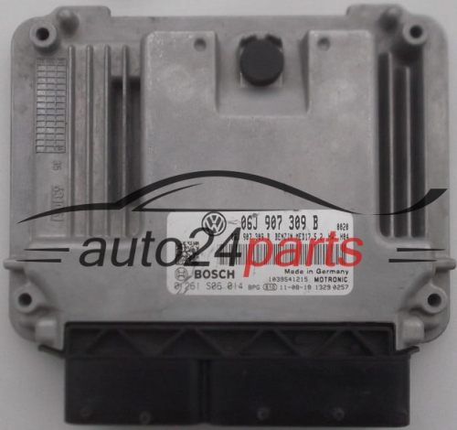 ECU CENTRALITA DE MOTOR  VOLKSWAGEN PASSAT 2.0 TSI BOSCH 0 261 S06 014,  06J 907 309 B