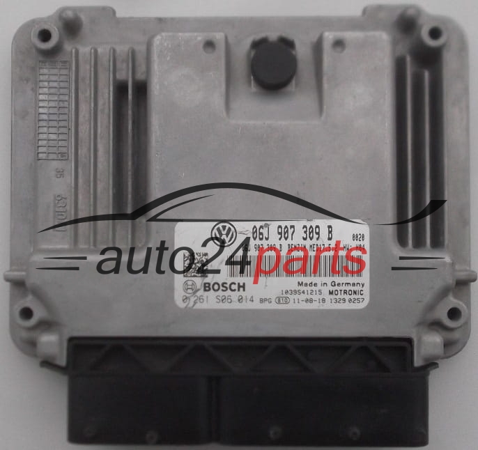 ECU CENTRALITA DE MOTOR  VOLKSWAGEN PASSAT 2.0 TSI BOSCH 0 261 S06 014,  06J 907 309 B