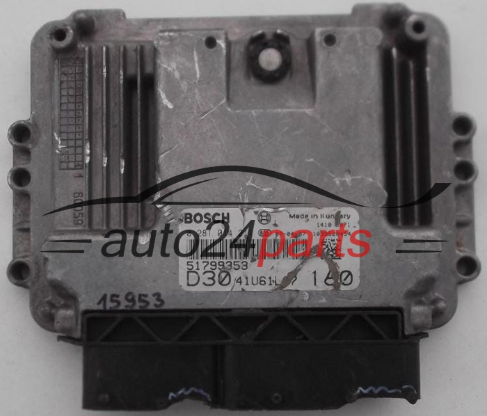 MOTORSTEUERGERÄT ECU STEUERGERAT FIAT DUCATO 3.0 JTD BOSCH 0 281 014 211, 0281014211, 51799353