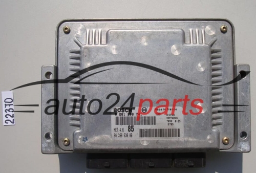 KOMPUTER STEROWNIK SILNIKA CITROEN PEUGEOT 3.0 V6 BOSCH 0 261 206 741, 0261206741, 96 398 630 80, 9639863080