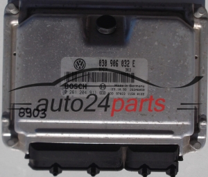 KOMPUTER STEROWNIK SILNIKA VW VOLKSWAGEN LUPO 6X1 1.0, BOSCH 0 261 204 911, 0261204911, 030 906 032 E, 030906032E