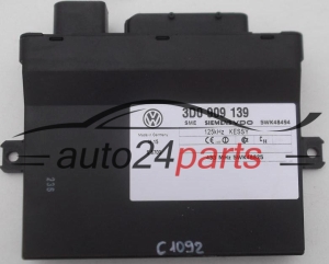 CENTRALITA DE CONFORT KESSY VW VOLKSWAGEN TOUAREG SIEMENS 5WK48494, 3D0 909 139, 3D0909139, 5WK48825