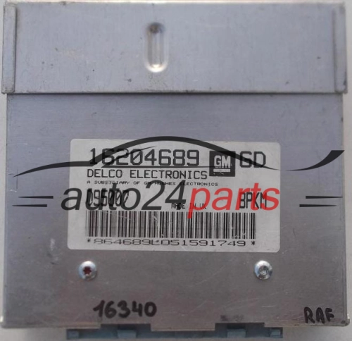 KOMPUTER STEROWNIK SILNIKA OPEL CORSA 1.2, 16204689 GD