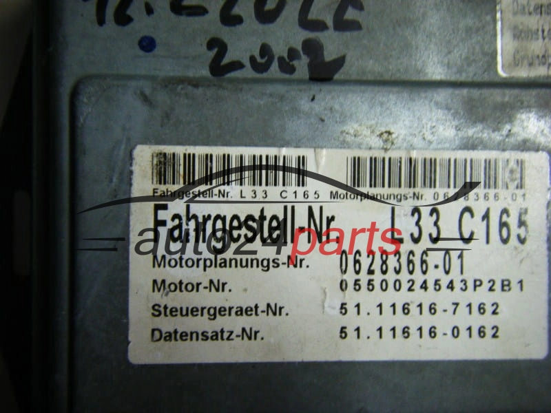 ECU CENTRALITA DE MOTOR MAN LE 220C BOSCH 0281001747, L33 165 