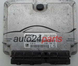 ECU CENTRALITA DE MOTOR  OPEL 1.7 DTL BOSCH 0 281 001 670,  GM 90 589 736 LS