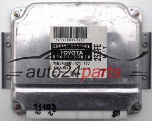 MOTORSTEUERGERÄT ECU STEUERGERAT TOYOTA YARIS 1.3, DENSO 89661-0D070, 896610D070, MB275000-3424, MB2750003424, 2SZ-FE, 2SZFE 