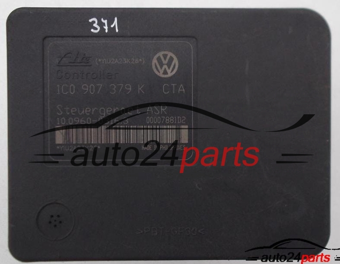 BOMBA HIDRAULICA Y CENTRALITA ABS AUDI VOLKSWAGEN SEAT SKODA 1J0 614 417 D, 1J0614417D, ATE 10.0206-0038.4, 10020600384, 1C0 907 379 K, 1C0907379K, ATE 10.0960-0316.3