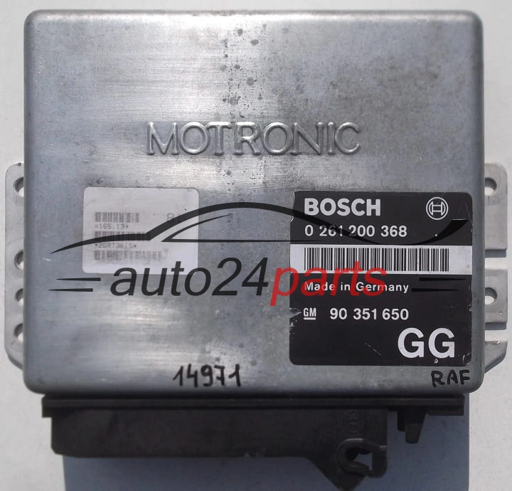 BOSCH 0 261 200 368, 0261200368, GM 90 351 650 GG, 90351650GG