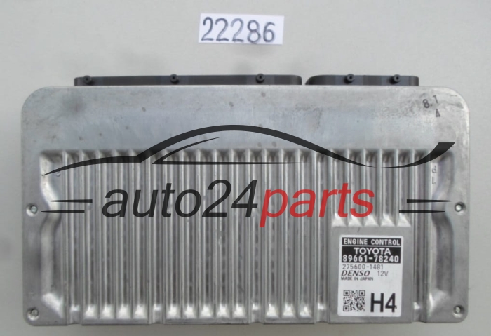 KOMPUTER STEROWNIK SILNIKA TOYOTA LEXUS 89661-78240, 8966178240, 275600-1481, 2756001481
