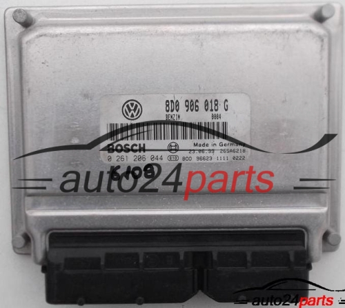 ECU CENTRALITA DE MOTOR VW VOLKSWAGEN PASSAT 1.8 BOSCH 0 261 206 044, 0261206044, 8D0 906 018 G, 8D0906018G 