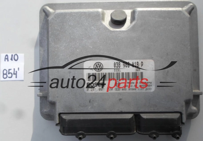 VW VOLKSWAGEN PASSAT 1.9 TDI AFN 038906018P, 038 906 018 P, BOSCH 0 281 001 720, 0281001720, DIESEL 1629, 28SA3664