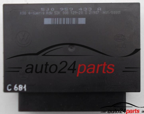 KOMFORTSTEUERGERÄT BSI SKODA FABIA 5J0 959 433 A, 5J0959433A, 5DK 008 129-20, 5DK008129 