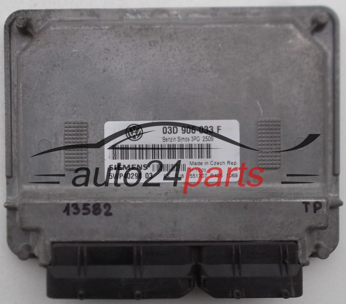 KOMPUTER STEROWNIK SILNIKA VOLKSWAGEN POLO SIEMENS 5WP40298 03