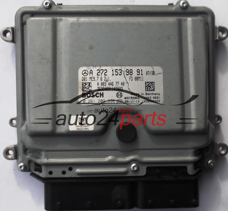 ECU CENTRALITA DE MOTOR MERCEDES W204 C300 3.0 CDI A2721539891, BOSCH 0261209398