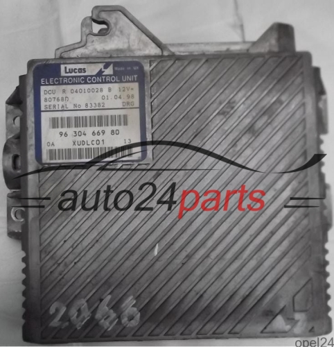 calculateur moteur pour peugeot 406 2.1 td