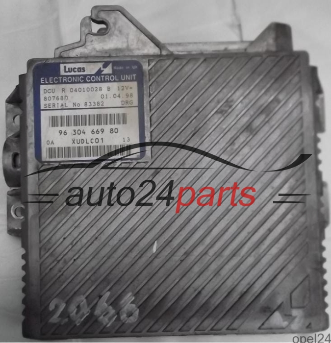 calculateur moteur pour peugeot 406 2.1 td