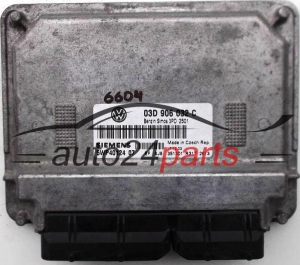 KOMPUTER STEROWNIK SILNIKA VW VOLKSWAGEN POLO 1.2 03D906032C, 03D 906 032 C, SIEMENS 5WP40124 07, 5WP4012407