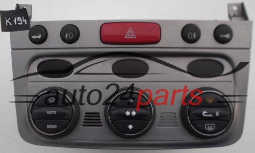 MANDO DE CALEFACCION AIRE ACONDICIONADO CLIMATRONIC FIAT ALFA ROMEO 147 07353309240 / FTC52492078 