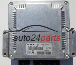 MOTORSTEUERGERÄT ECU STEUERGERÄT  PEUGEOT 206 2.0 HDI BOSCH 0 281 011 525, 0281011525, 96 546 943 80, 9654694380 