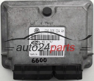 MOTORSTEUERGERÄT ECU STEUERGERÄT  VOLKSWAGEN SEAT SKODA MAGNETI MARELLI IAW 4MV.AH, IAW4MVAH, 036 906 034 AH, 036906034AH, 61600.679.08, 6160067908 