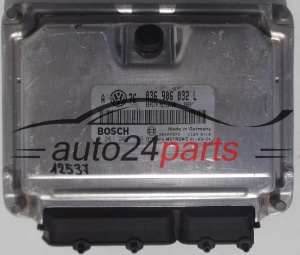 MOTORSTEUERGERÄT ECU STEUERGERÄT VW VOLKSWAGEN GOLF BORA 1.4 036906032L, 036 906 032 L, BOSCH 0 261 207 189, 0261207189, 26SA7572 BENZIN ME7.5.10 3869 