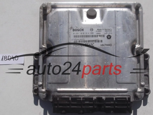 KOMPUTER STEROWNIK SILNIKA CHRYSLER VOYAGER 2.5 BOSCH 0 281 010 814