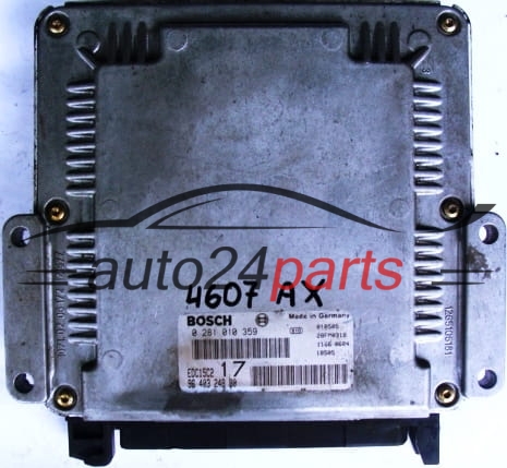 MOTORSTEUERGERÄT ECU STEUERGERAT CITROEN JUMPY 2.0 HDI BOSCH 0281010359
