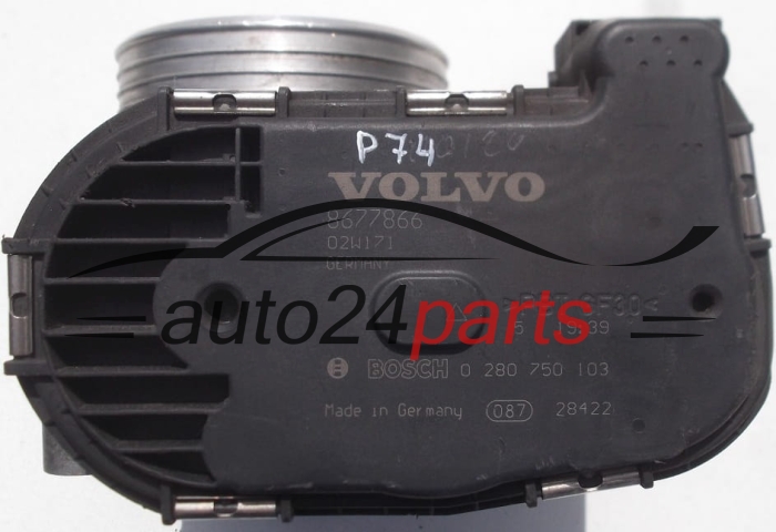 BOITIER DE PAPILLON VOLVO 8677866, BOSCH 0 280 750 103, 0280750103