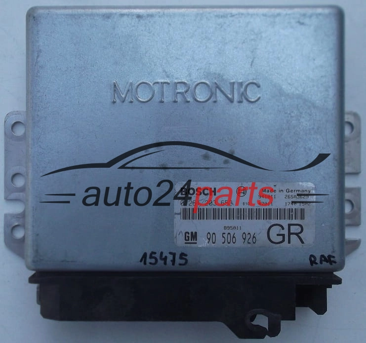 KOMPUTER STEROWNIK SILNIKA OPEL BOSCH 0 261 203 653, 0261203653, 90 506 926 GR, 90506926GR