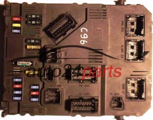 CENTRALKA MODUL STEROWNIK KOMFORTU BSI PEUGEOT 407 BSI-S02-00 SIEMENS S120104700I, S120104700 I, 9655221080 - C96, C107, C108, C449, C452